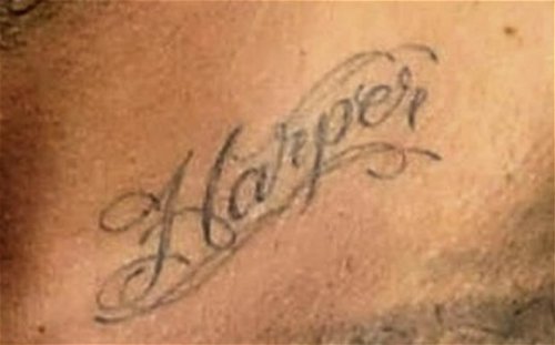 Harper Neck Tattoo