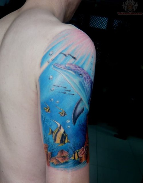 Amazing Ocean Tattoo