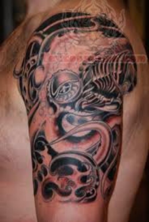 Octopus Tattoo For Sleeve
