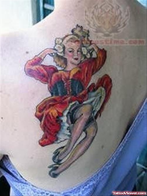 Charming Back - Old School Tattoo