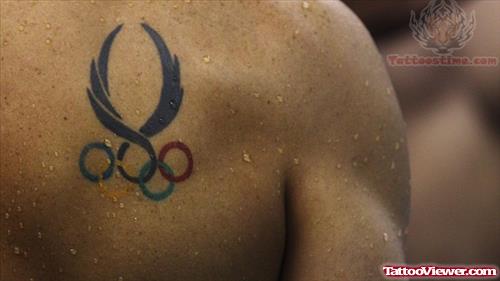 New Olympic Tattoo On Back