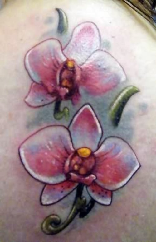 Orchid Color Tattoos