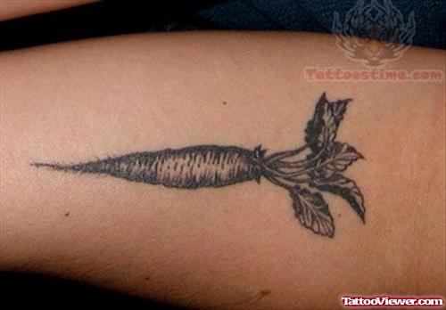 Reddish Tattoo On Arm