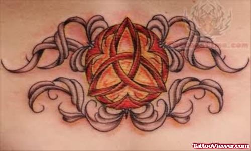Triquetra Pagan Tattoo