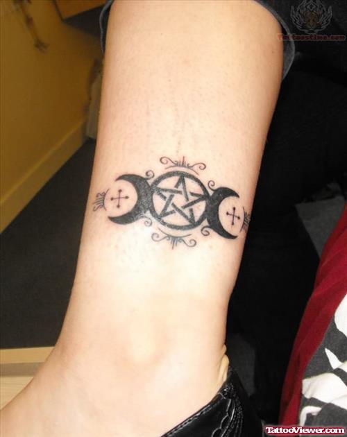 Pagan Tattoo For Ankle