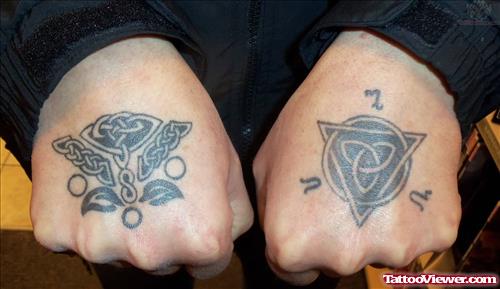 Pagan Tattoos on Hands