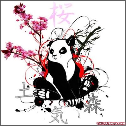 Panda Chinese Tattoo