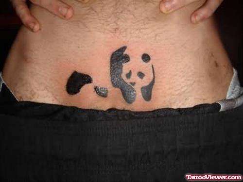 Panda Tattoo On Front