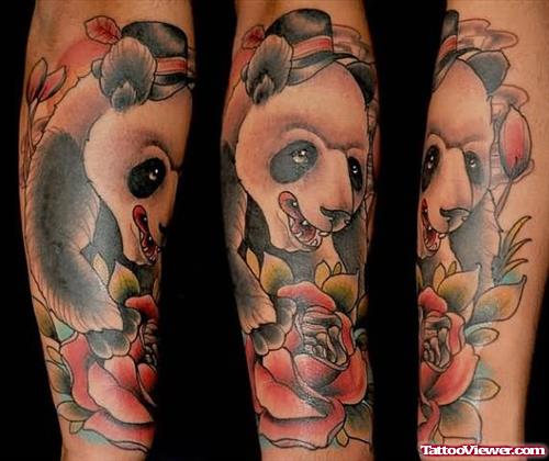 Arm Panda Tattoos