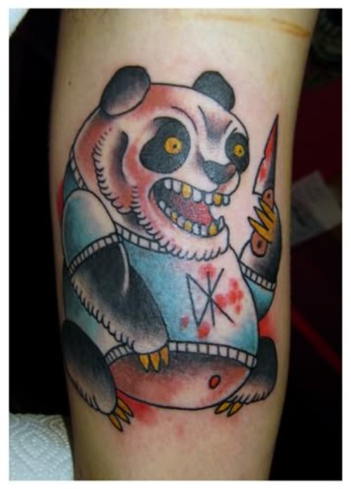 Killer Panda Tattoo