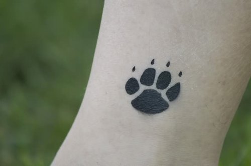 Panther Paw Tattoo On Arm