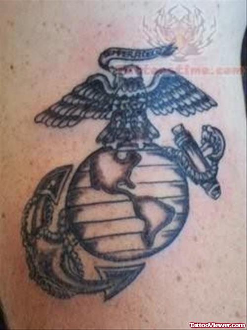 Elegant Patriotic Tattoo
