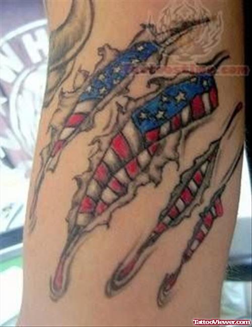 Amazing Patriotic Tattoo