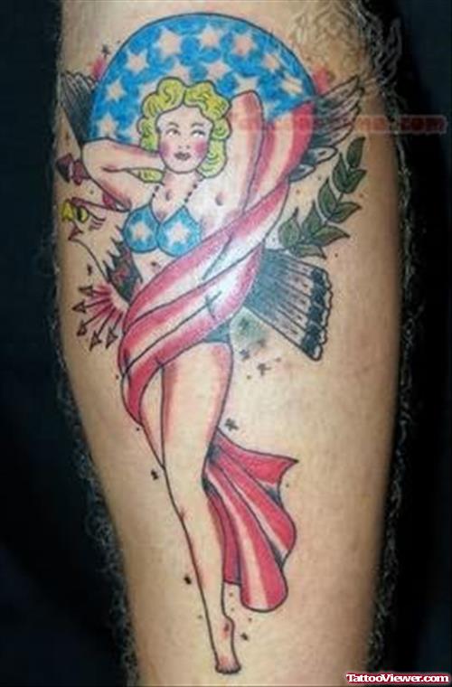 Sexy Patriotic Tattoo