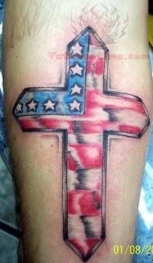 Terrific Patriotic Tattoo