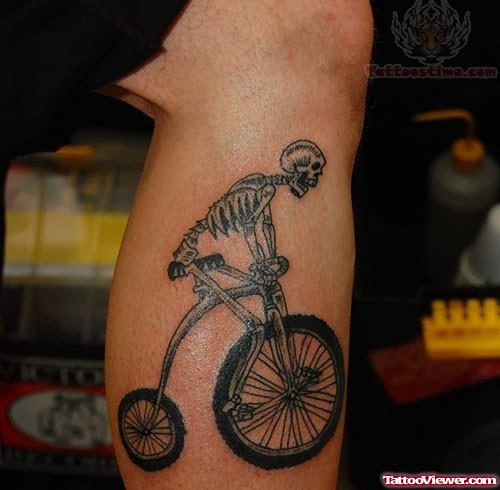 People Skeleton Tattoo