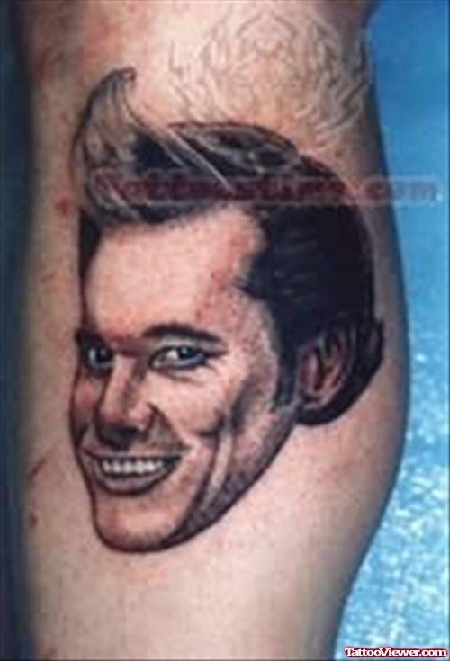 Smiling Face Of Men - People Tattoo