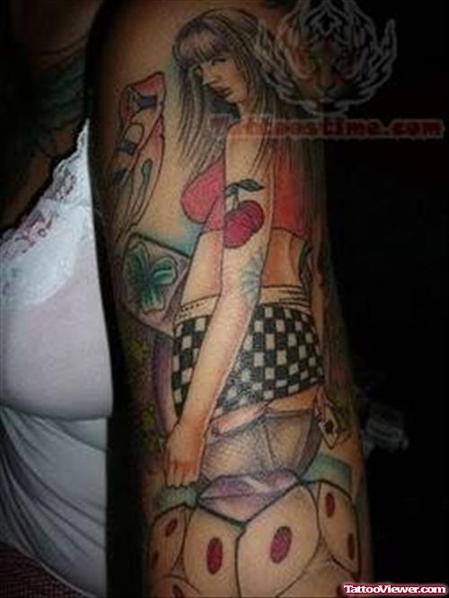 People Tattoo Design For Girls
