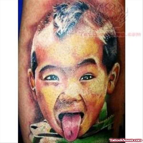 Naughty Child - People Tattoo
