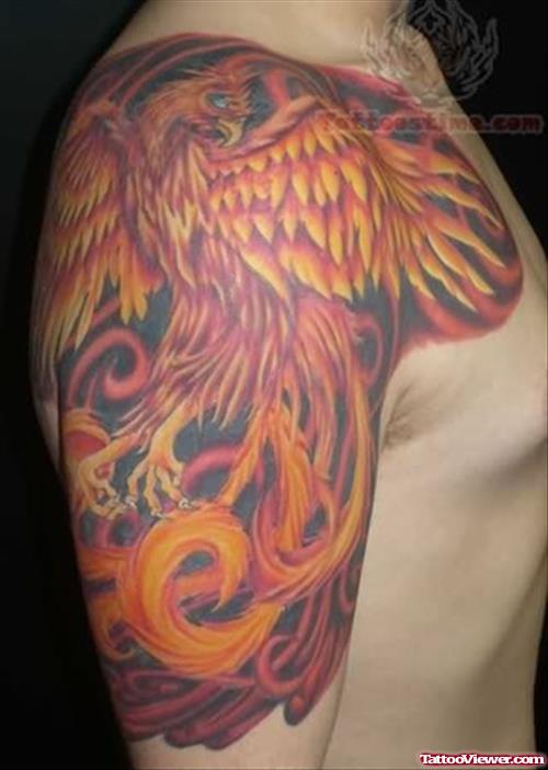 Phoenix Halfsleeve Tattoo