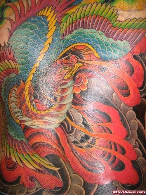 Asian Phoenix Tattoo