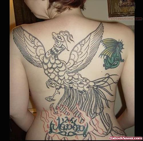 Phoenix Tattoos Design For Women