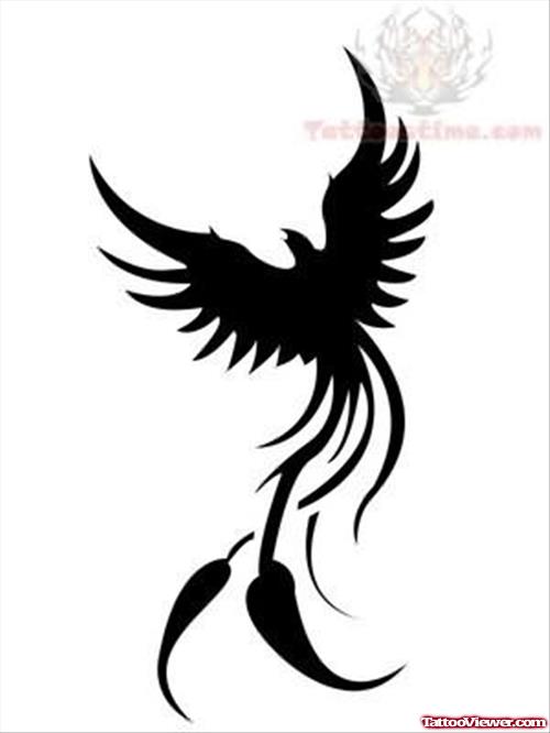 Phoenix Tattoo Pattern