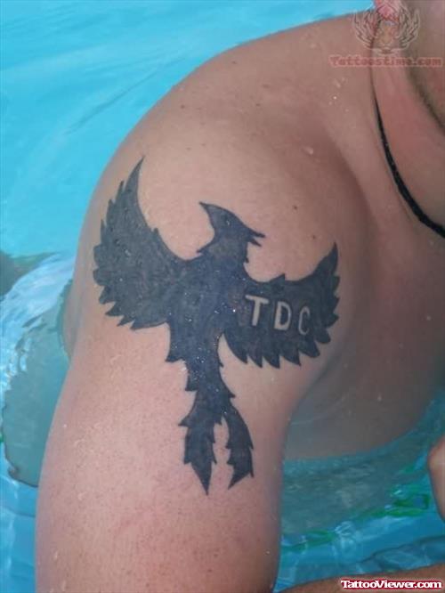 Phoenix Tattoo For Shoulder