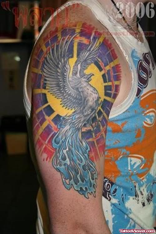 Phoenix Large Tattoo