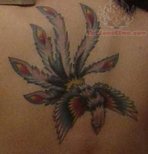 Stylish Phoenix Tattoo Drawing