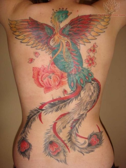 Backpiece Phoenix Tattoo