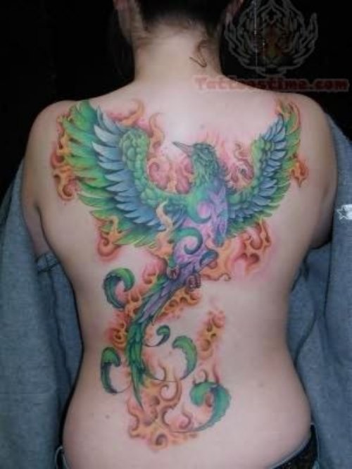 Phoenix Stylish Tattoo