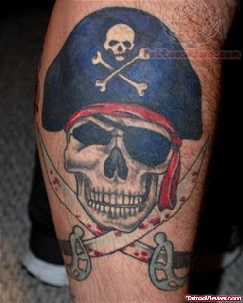 Pirate Tattoo Design and Picture Gallery