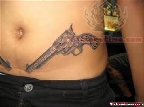 Pistol Tattoos For Boys
