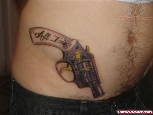 Hold Pistol Tattoo