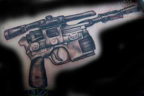 Pistol Tattoo Picture
