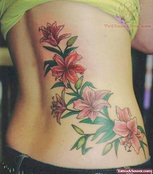 Back Body Plants Tattoos