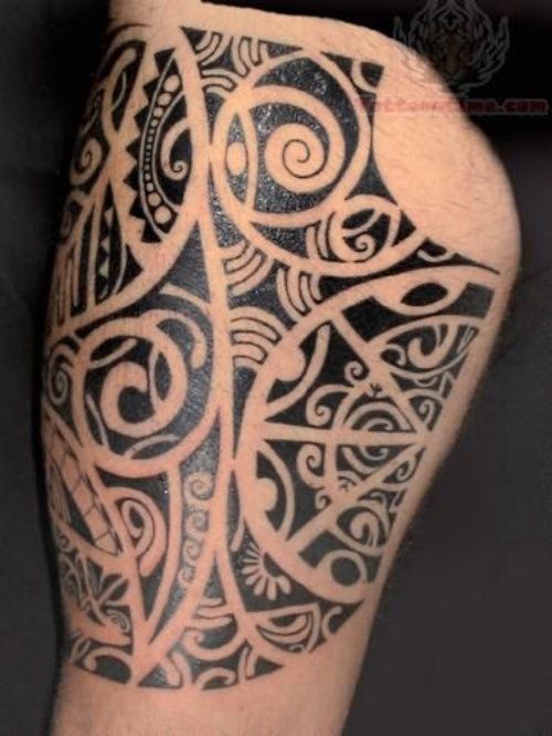 Polynesian Tattoo Style