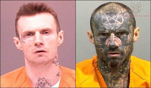 Prisoners Tattoos On Face