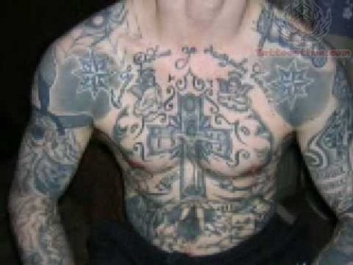 Prison Tattoo on Full Body