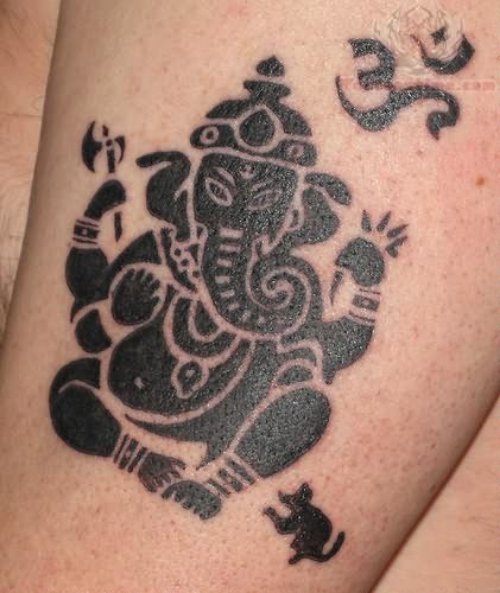 Religious Hindu God Tattoo