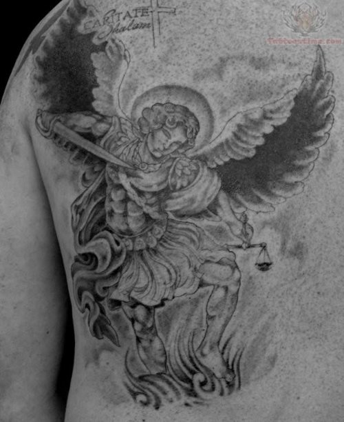 My Religious Angel Tattoo