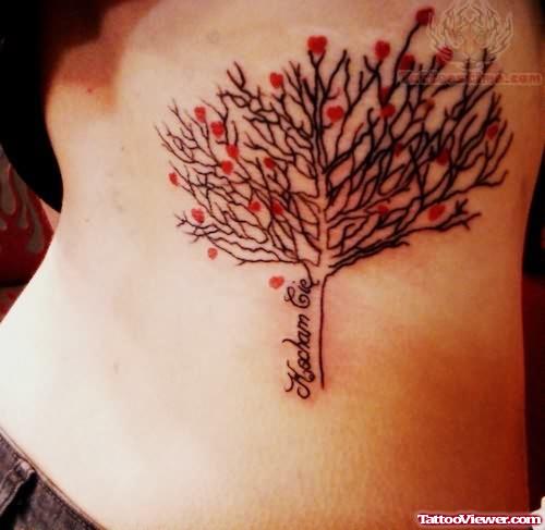 Rememberence Tree Tattoo