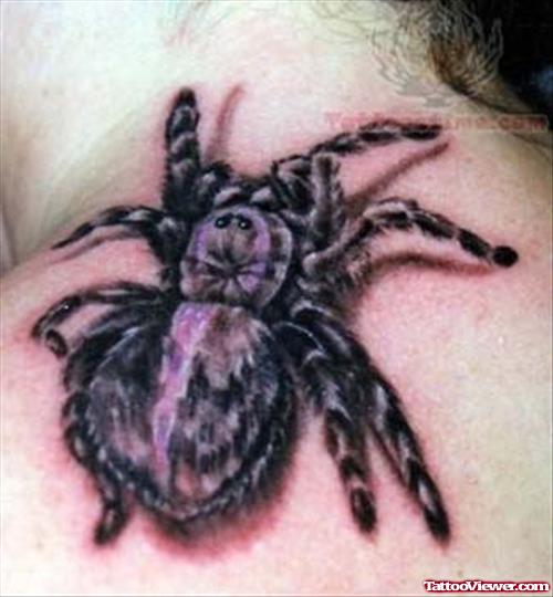 Black Spider Tattoo
