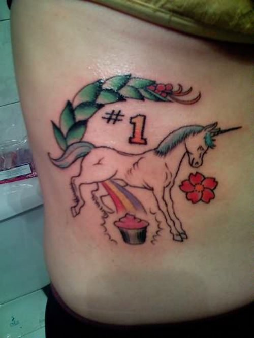 Horse Rib Tattoos for Girls