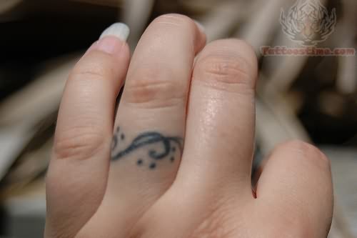 Beautiful Design For Ring Tattoo