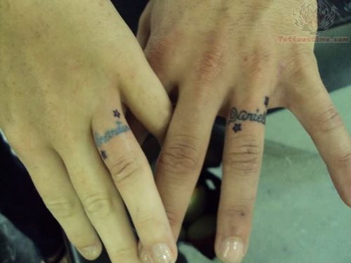 Ring Tattoos For Fingers