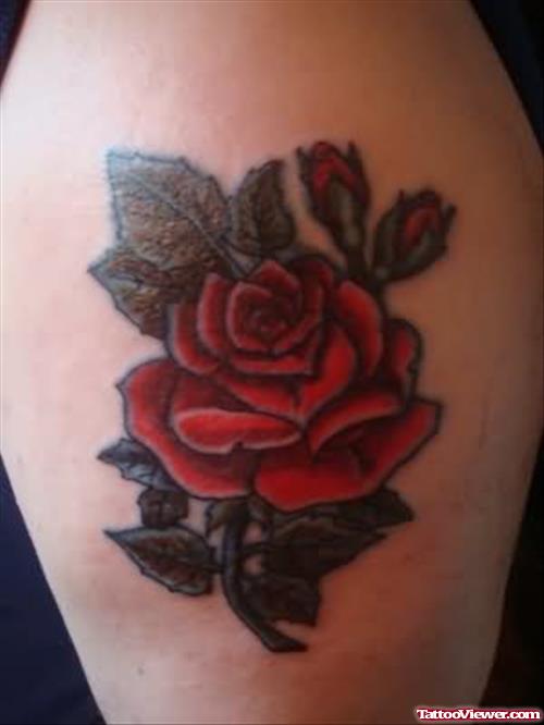 Rose Tattoos For Girls