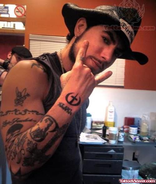 Dave Sacred Heart Tattoo