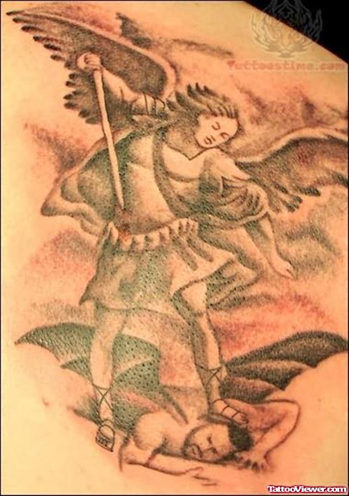Angel Satan Tattoo